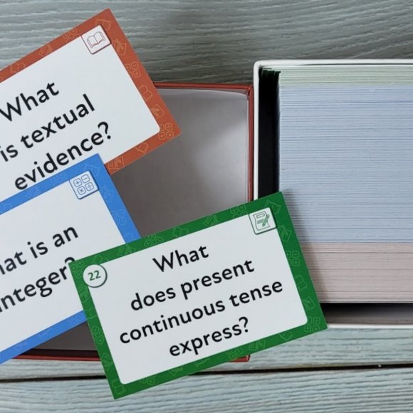 GRE Study Flash Cards - Practice Questions - Answer Explanations Test Prep Books - Picture 2 of 8